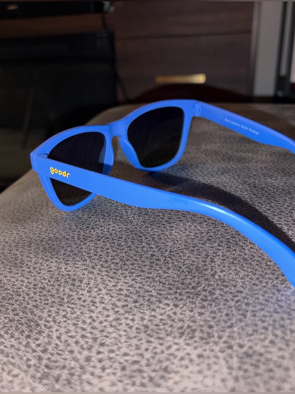 Goodr Blue Sunglasses — Lightweight UV Protection for Active Kids